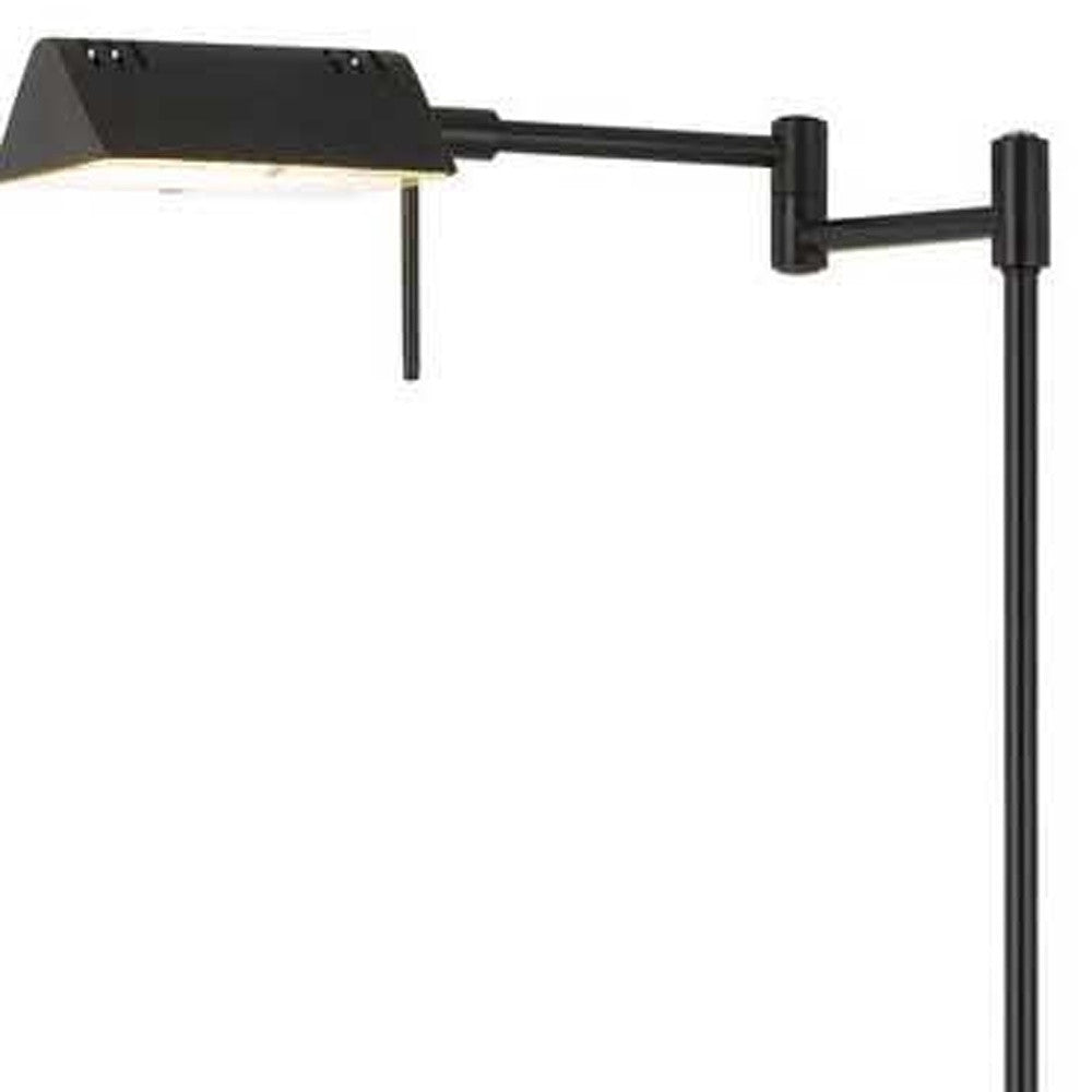 61" Bronze Adjustable Swing Arm Floor Lamp-3