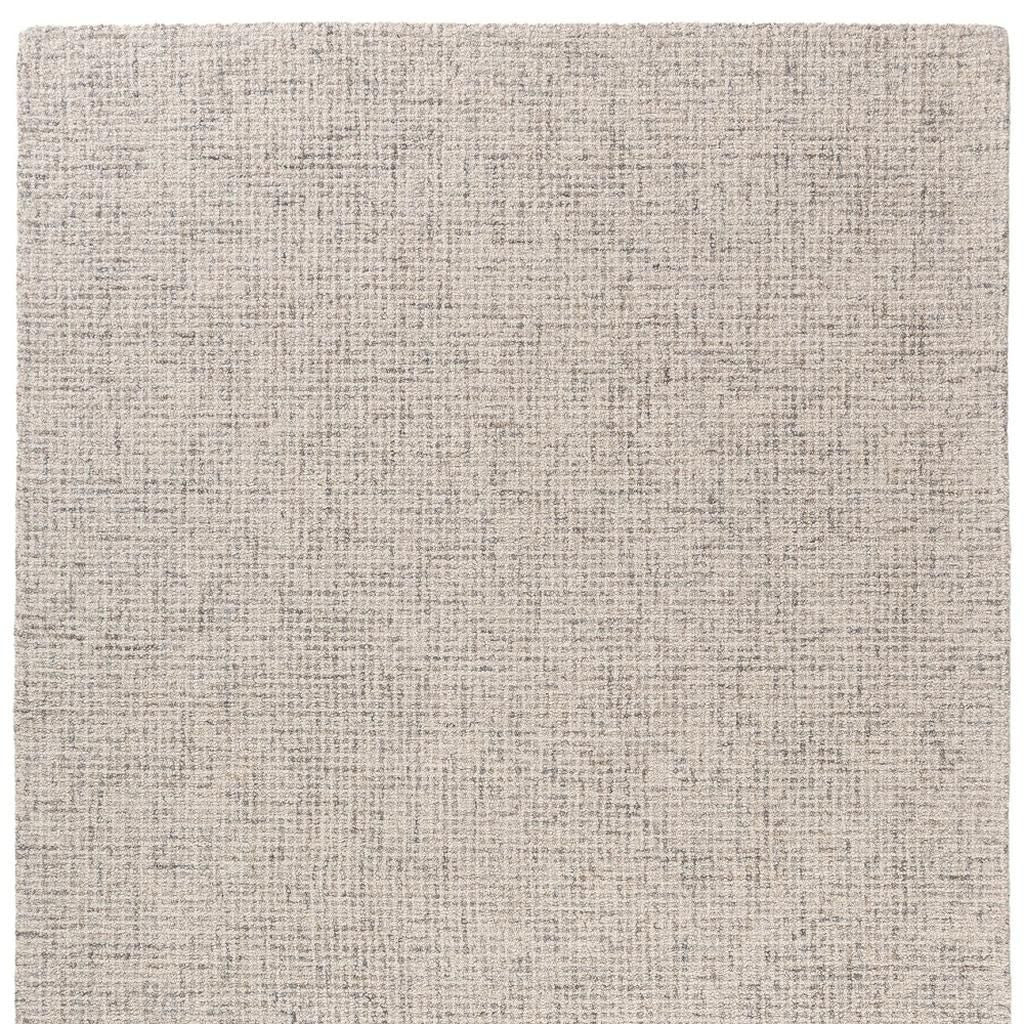 10' X 14' Brown Wool Checkered Hand Tufted Area Rug-2