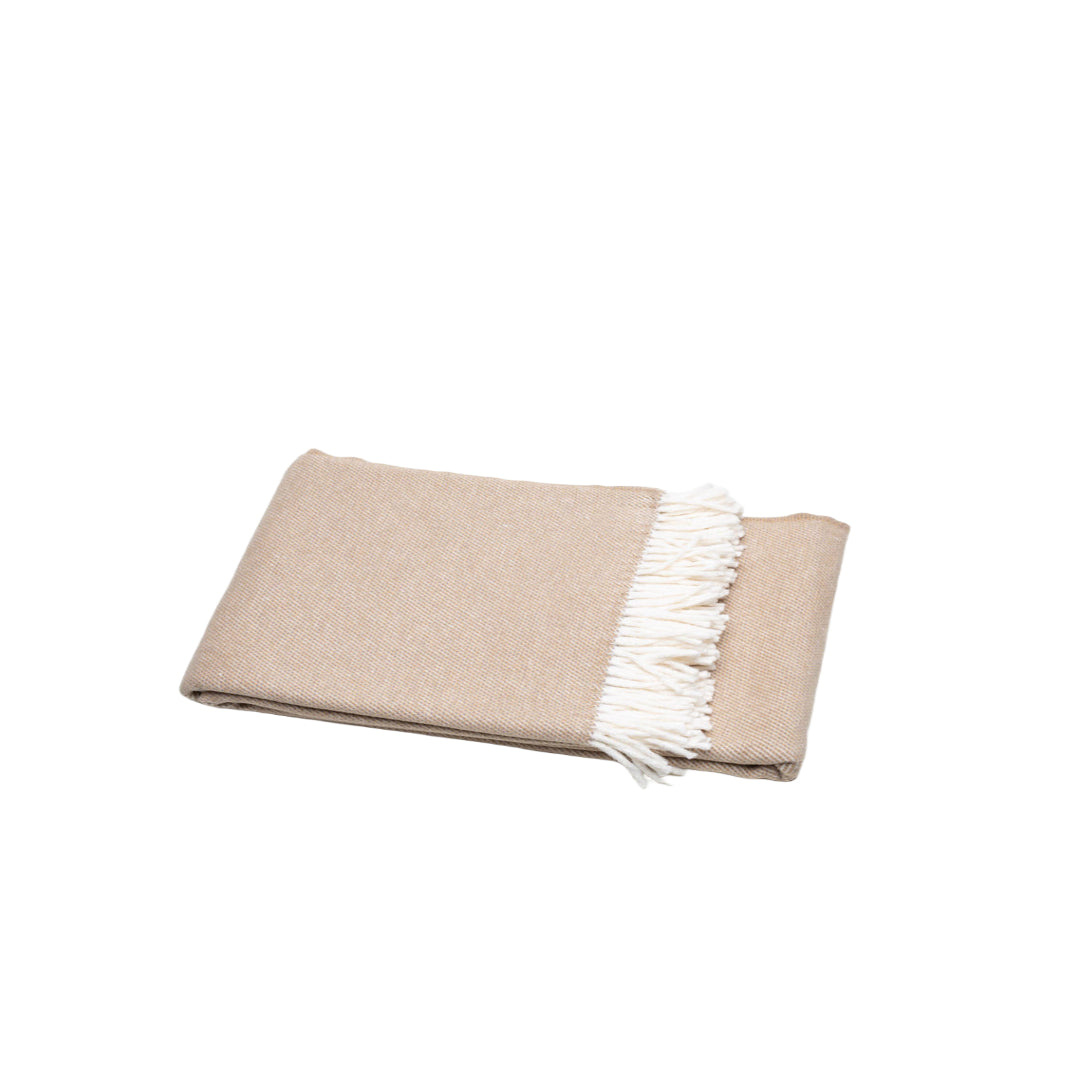 Stone Mini Dot Fringed Throw Blanket-3
