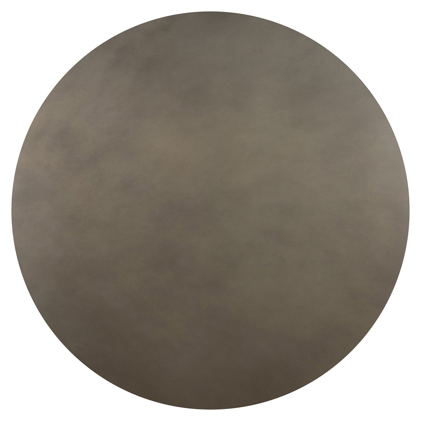 36" Gray And Black Concrete And Solid Wood Round Coffee Table-3