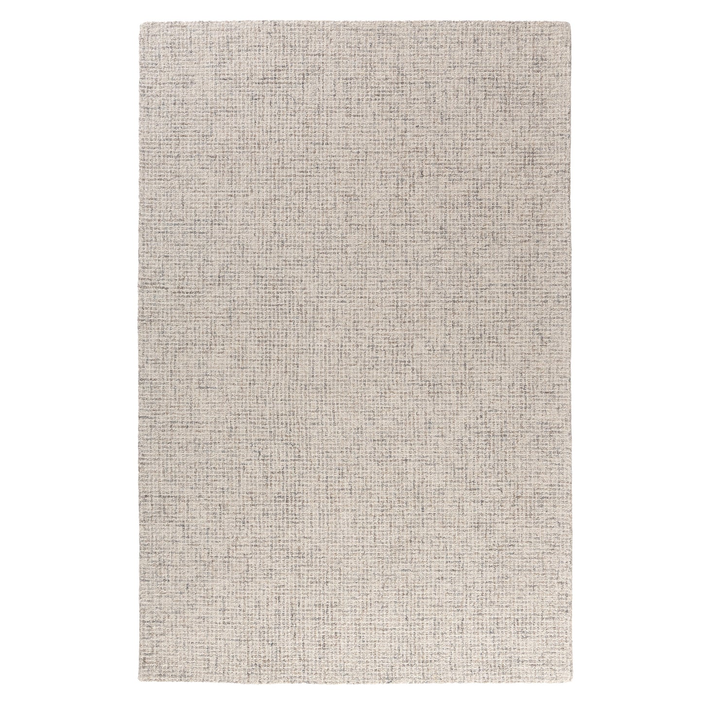 10' X 14' Brown Wool Checkered Hand Tufted Area Rug-0