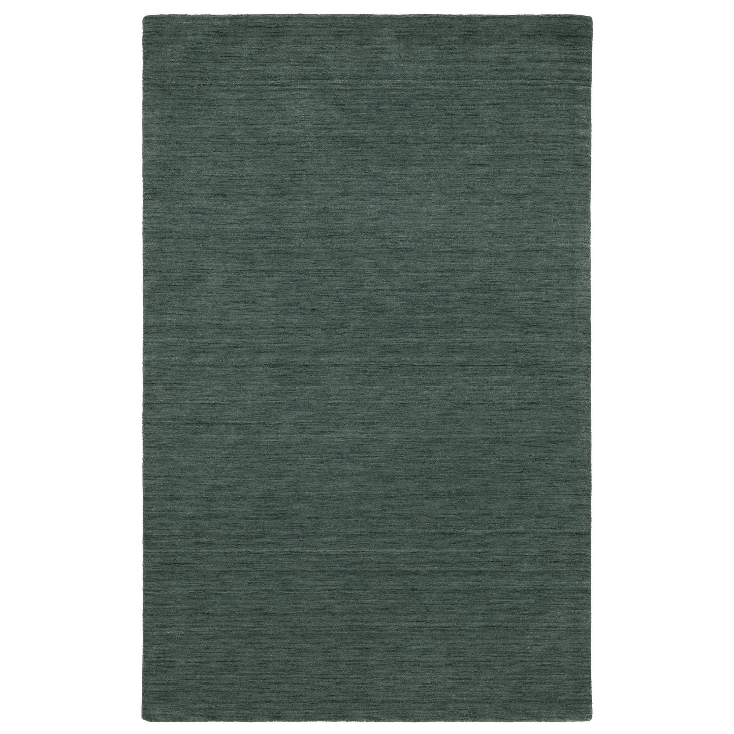 6' X 9' Teal And Blue Wool Hand Tufted Area Rug-1