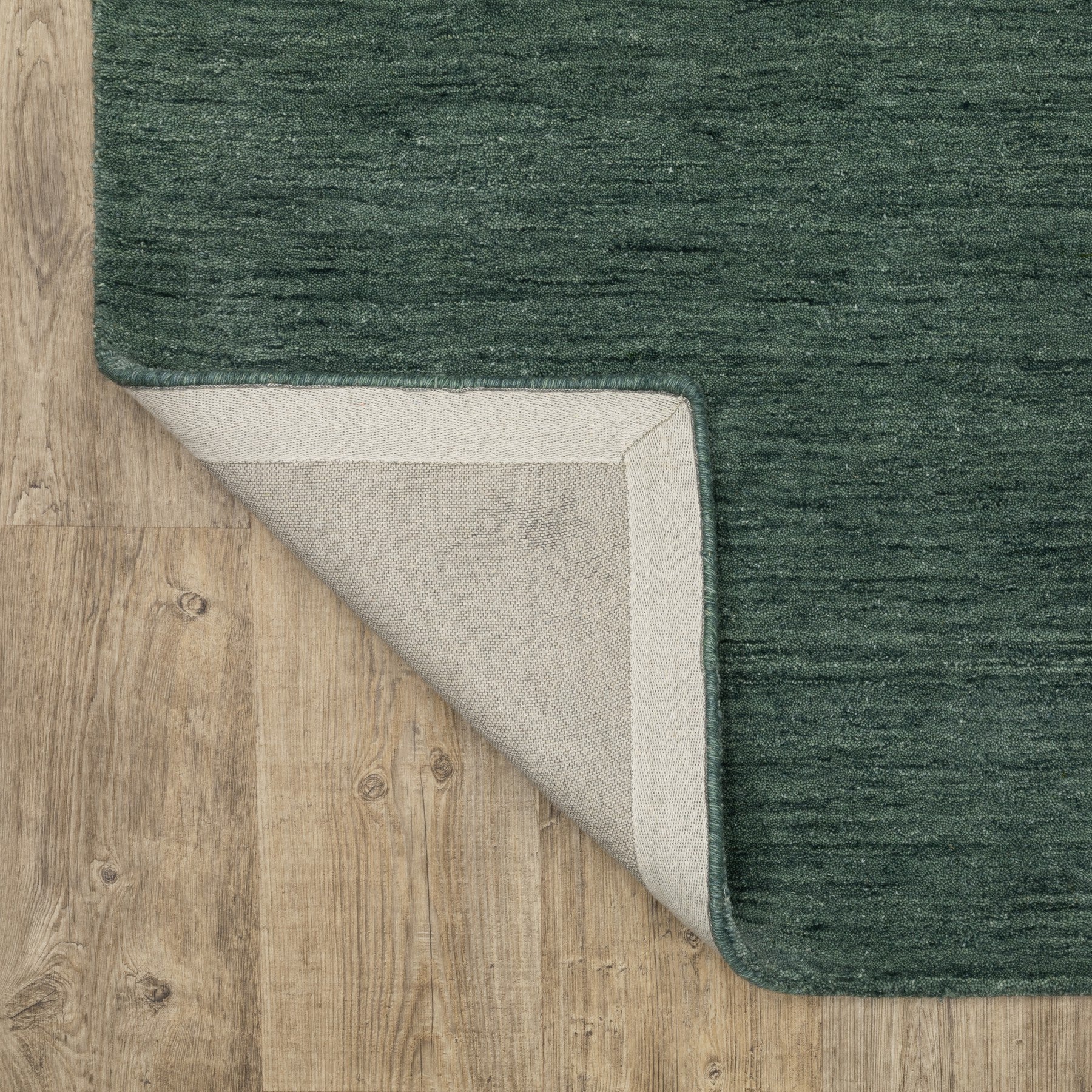 6' X 9' Teal And Blue Wool Hand Tufted Area Rug-6